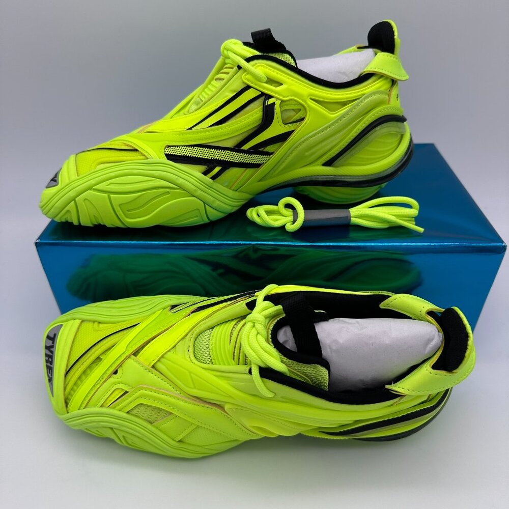 Balenciaga‎ Women's Tyrex Low Top Athletic Sneaker, Size EU37/US7, Fluo Yellow